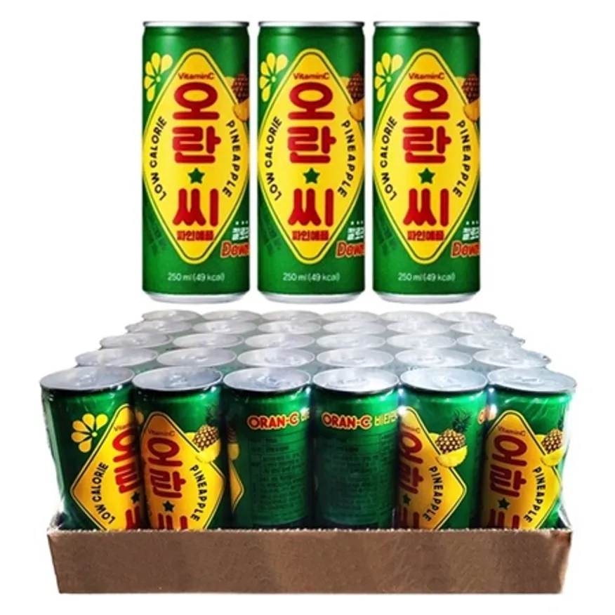 오란씨 파인애플 250ml, 30캔 이미지