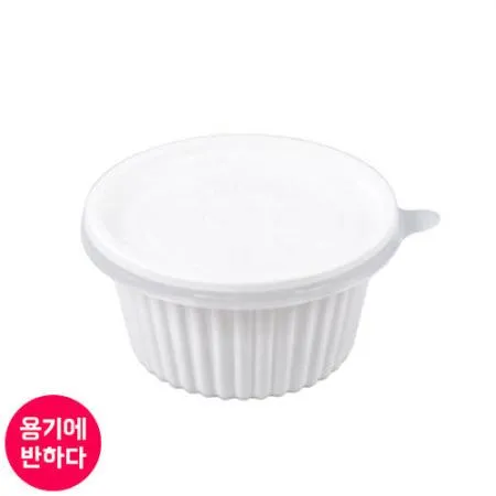[FP] 일회용 PP국물용기 105파이 중 (흑색) 1000개 세트 [합포장] 이미지