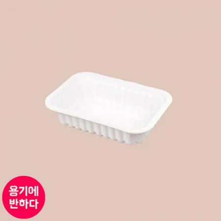 [JH] 일회용 실링용기 6호 (백색) 2400개