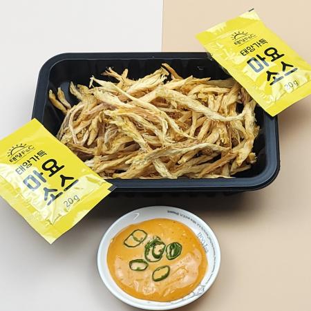 구운 먹태 한마리(구운 먹태채 50g x 소스 40g) * 50팩 