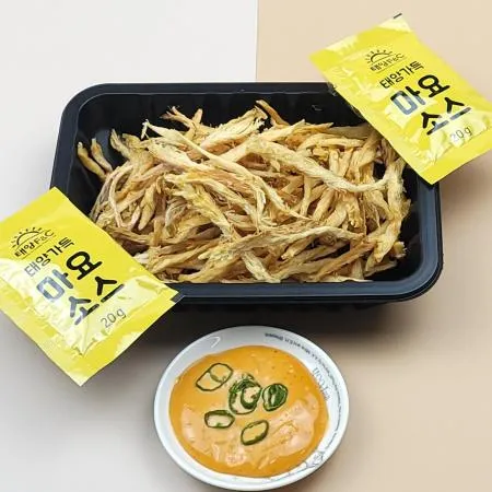 구운 먹태 한마리(구운 먹태채 50g x 소스 40g) * 50팩 