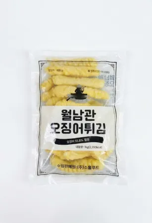 [초특가 무료배송]월남관 오징어튀김(베트남)*1KG(개당40g이상/25개이상) [아이스박스1박스 12봉]