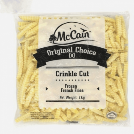 [초특가 무료배송] 맥케인 크링클컷*2KG(아이스박스1박스 7봉)