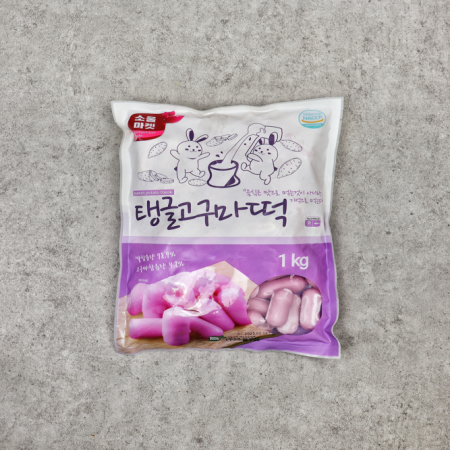 [초특가 무료배송] 소울마켓 탱글고구마떡(국내가공)*1KG(개당14g이상/71개이상)-[아이스박스1박스 8봉]