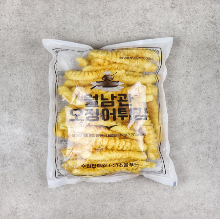 [초특가 무료배송]월남관 오징어튀김(베트남)*1KG(개당40g이상/25개이상) [아이스박스1박스 12봉]