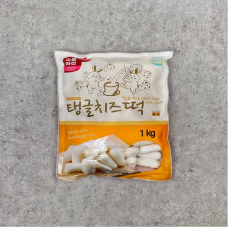 [무료배송] 소울마켓 탱글치즈떡(국내가공)*1KG(개당14g이상/71개이상)-[아이스박스1박스 8봉]