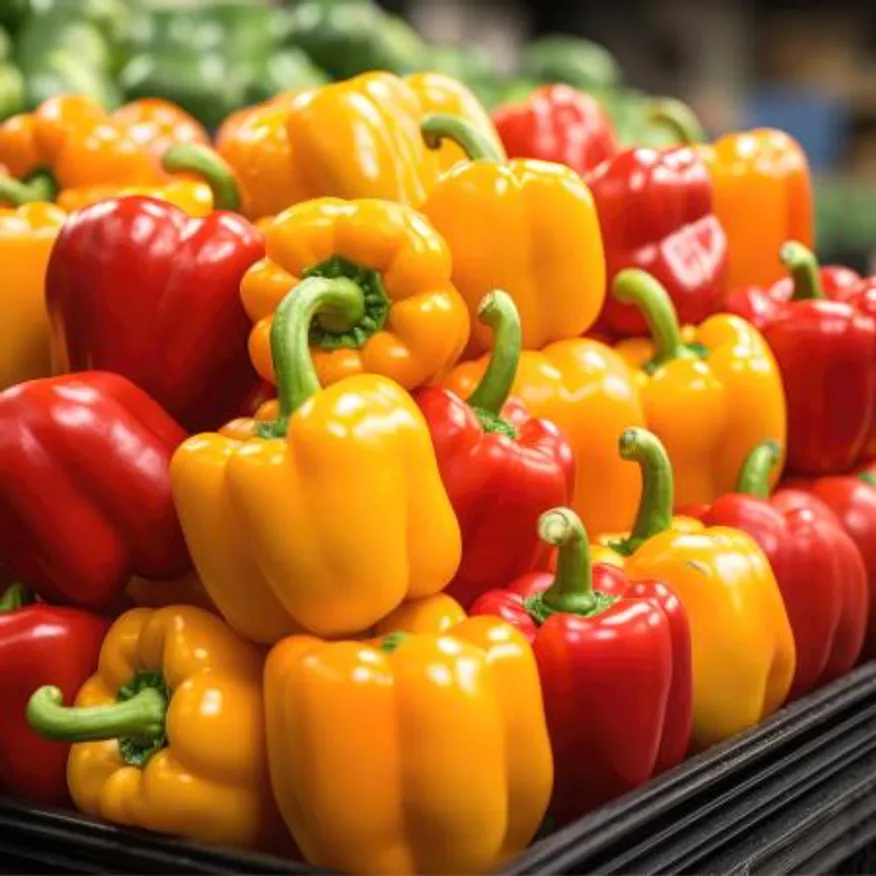 지지팜 가정용 파프리카 5kg 색상혼합 빨강 노랑 주황 이미지