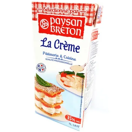 페이장 브레통 휘핑크림(냉장 동물성35% 1Kg)