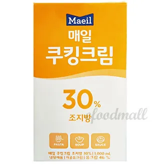 매일쿠킹크림(냉장 1L_조지방30% 1KG) 이미지