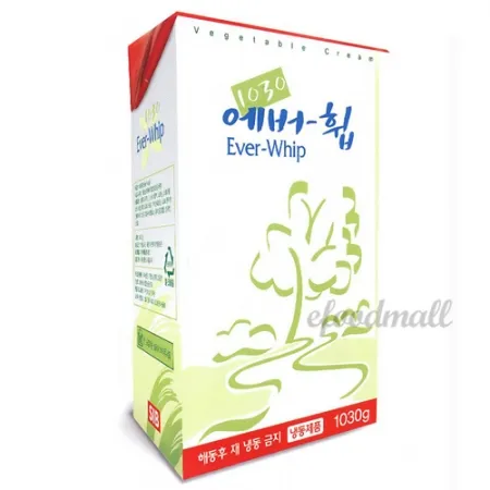 [선인] 에버휩(식물성) 휘핑크림 1030ml