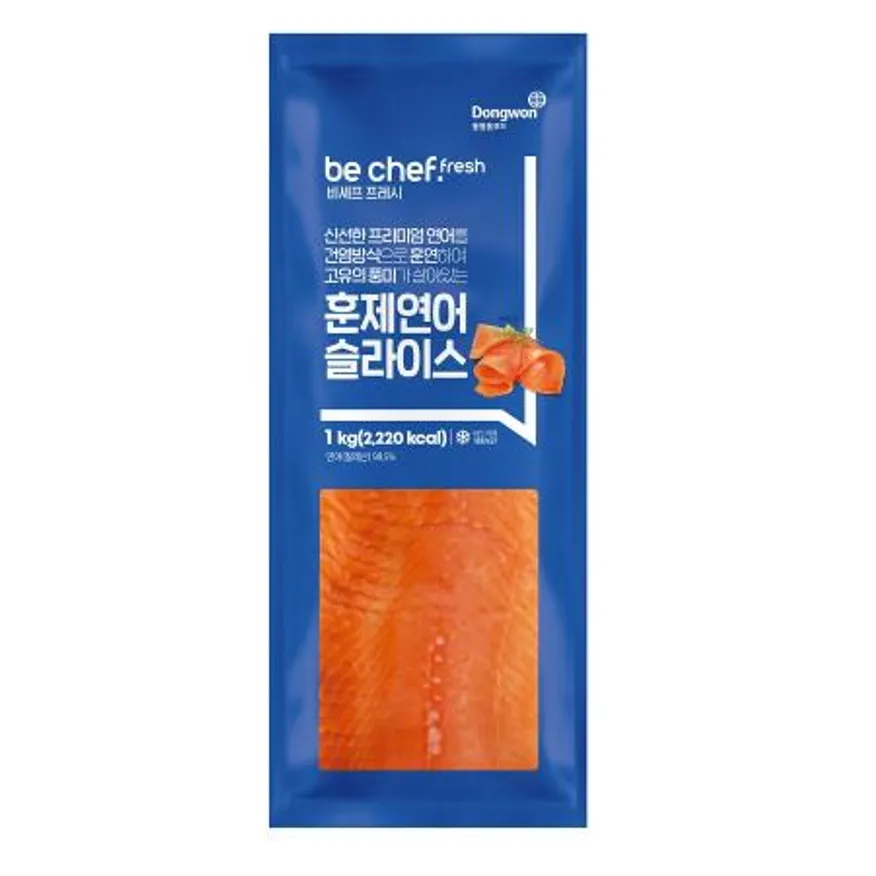 be chef. 훈제연어슬라이스 1kg(비셰프/동원홈푸드/EA) 이미지