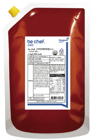 be chef. 고추장제육볶음소스 2kg(비셰프/동원홈푸드/EA) 이미지
