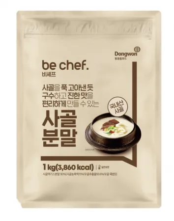 ★100%국내산★ be chef. 사골분말 1kg(비셰프/동원홈푸드/EA)