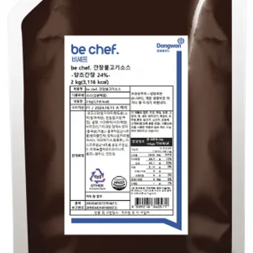 be chef. 간장불고기소스 2kg(비셰프/동원홈푸드/EA)