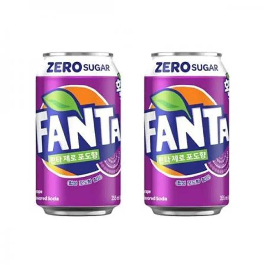 환타 포도 제로 355ml x 24개 이미지