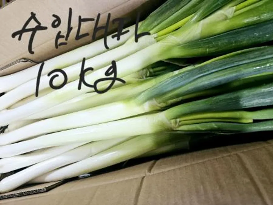 품질보장/프리미엄 수입 손질 깐 대파 업소용 식자재용 중국산 10kg/수입대파/무료배송 이미지