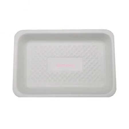 트레이 50호(백색) 1,000개 / 사각접시 떡접시 일회용기 배달용기 스티로폼 흰머리아저씨 PSP 이미지