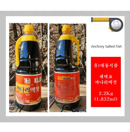 새댁표 까나리액젓(순) 2.2Kg X 6개
