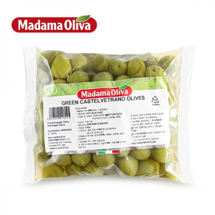마다마 냉장 그린 카스텔베트라노 올리브 800g 이미지