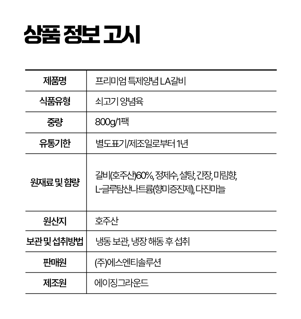 상품정보제공고시