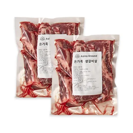 온가족 생갈비살 1kg 이미지
