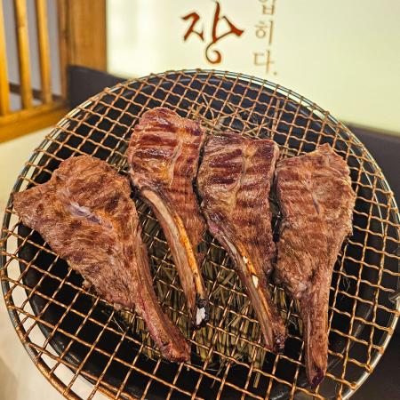 [짚불장]허브로 숙성한 양갈비 램 숄더랙 400g(쯔란소스 증정)