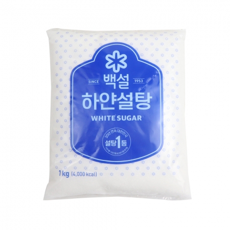 백설 하얀설탕 1kg