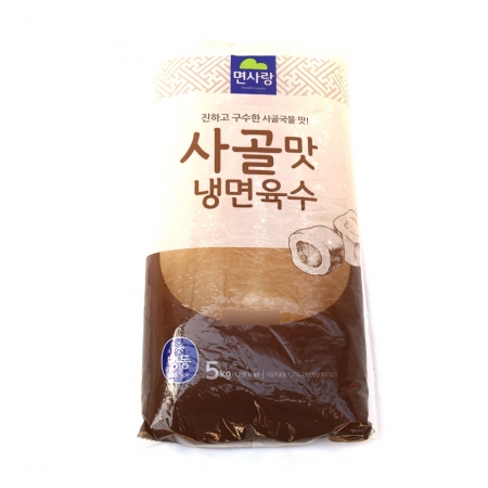 ★여름특가★ 면사랑 사골육수 5kg 사골맛 냉면육수