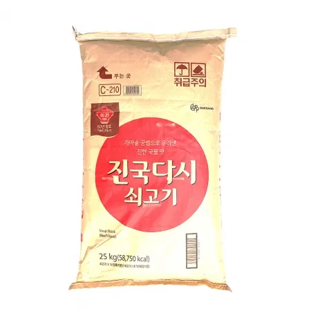 대상 쇠고기 진국다시 25kg 다시다 