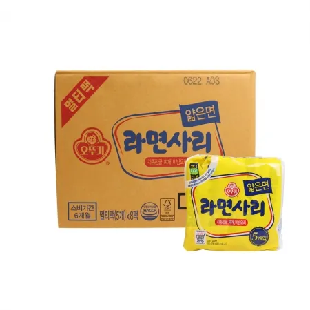 오뚜기 라면사리(얇은면) (110g*5개)*8팩 박스