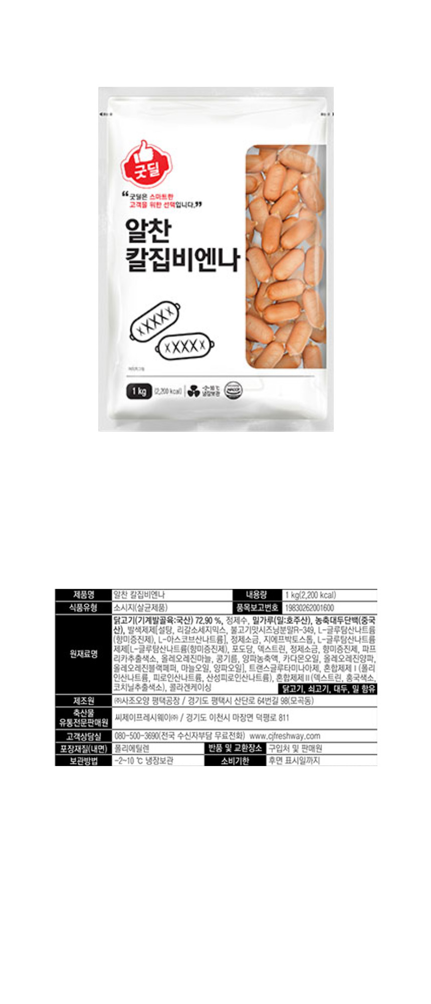 상품정보제공고시