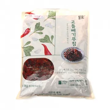 양념고들빼기/진공(반찬단지/수입산) 4kg