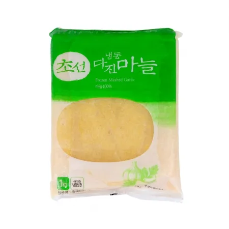 황보마을 냉동다진마늘(간마늘/노브랜드/중국산) 1kg