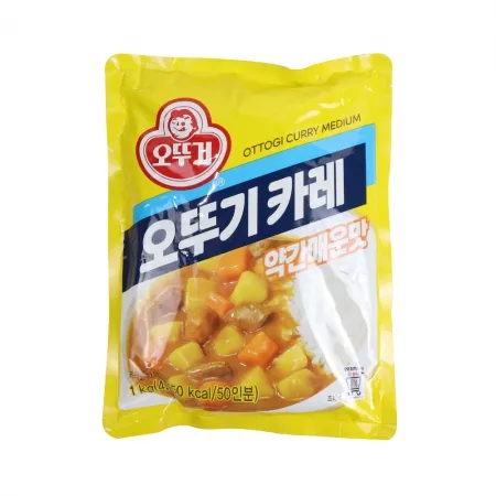 오뚜기 카레(약간매운맛) 1kg