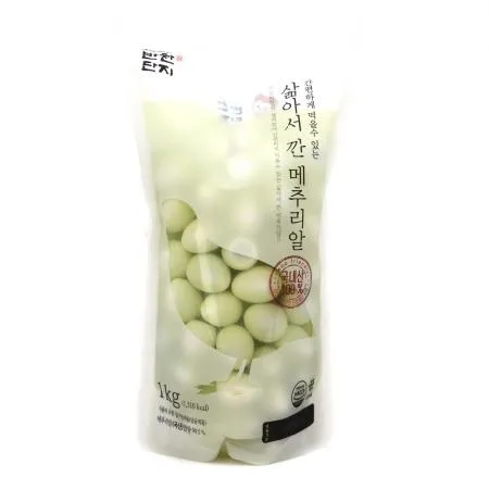 ♥첫구매♥ [교차출고] 깐 메추리알(국내산) 1kg 깐메추리알