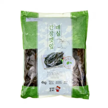 반찬단지 매실간장깻잎(중국산) 4Kg