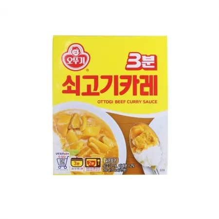오뚜기 3분 쇠고기카레 200g