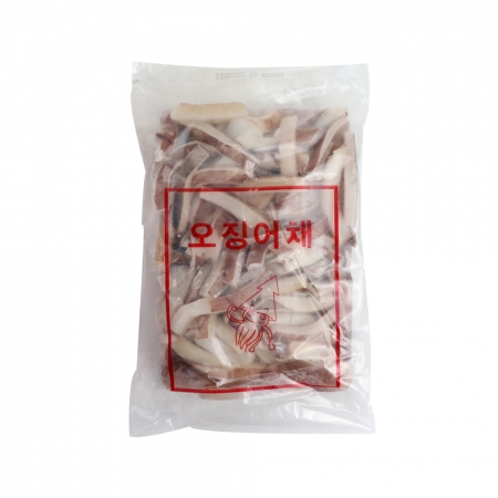 오징어채 블럭(외국산) 1kg