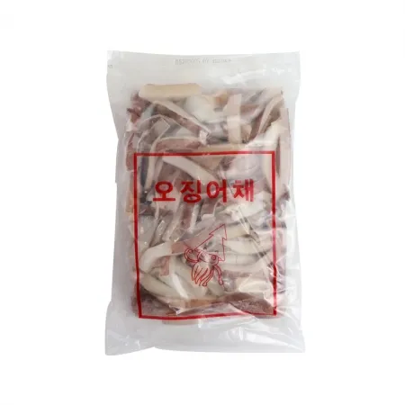 오징어채 블럭(외국산) 1kg