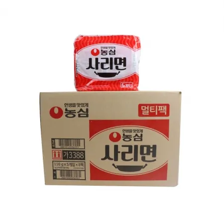 (멀티/40개)농심사리면 110g*40