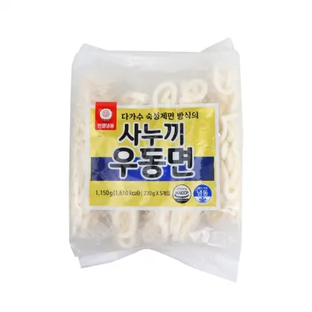 천일 우동면(덕용/230g*5입) 1.15kg