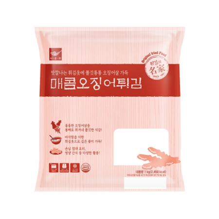 사옹원 매콤오징어튀김 1kg 오징어튀김