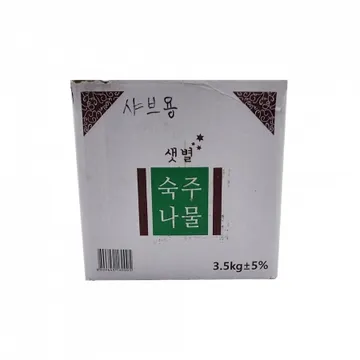 숙주나물/샤브/중국산 3.5kg