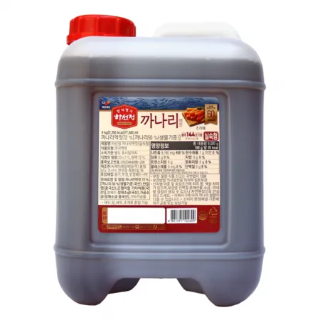 하선정 까나리액젓 9kg