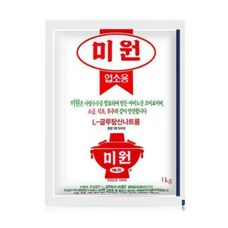 대상 노말 미원 1kg 단미 조미료