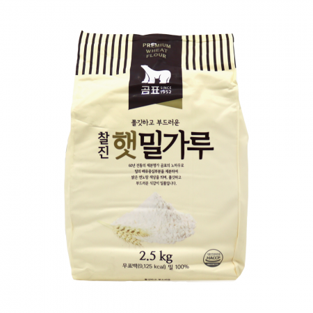 대한제분 곰표 찰진 햇밀가루 2.5kg