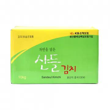 산들 포기김치(중국산) 10kg