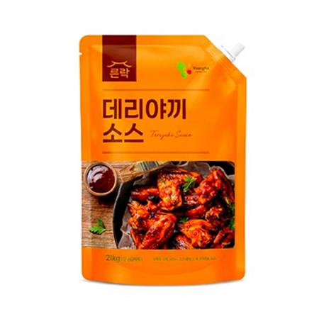★한정 초특가★ 영미 데리야끼소스 2kg 델리야끼소스 데리야끼