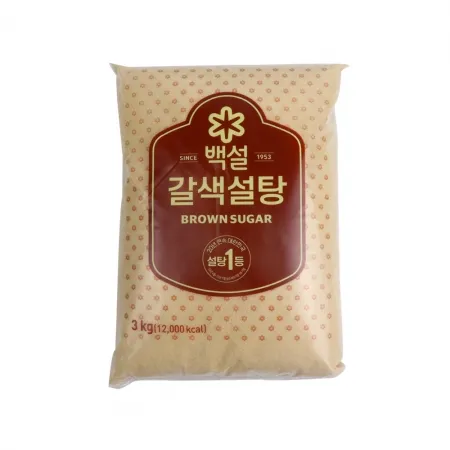 백설 갈색설탕 3kg