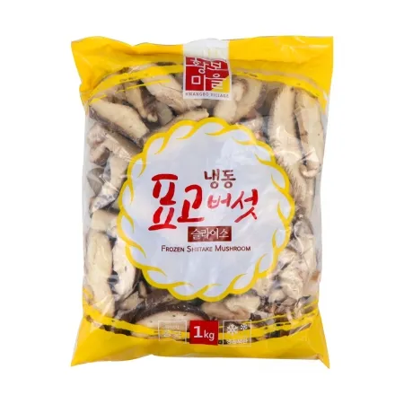 황보마을 냉동 표고버섯 슬라이스(중국산) 1kg